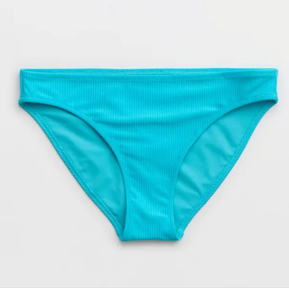 NWT Aerie Shine Rib Bikini Bottom - Picture 1 of 4